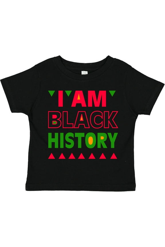 I Am Black History Boys or Girls Toddler T-Shirt