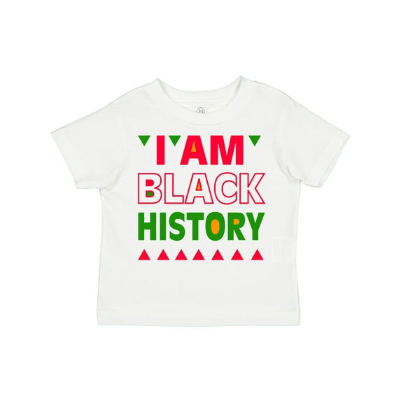 Inktastic I Am Black History Boys or Girls Toddler T-Shirt