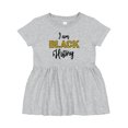 thumbnail image 1 of Inktastic I Am Black History Girls Baby Dress, 1 of 5
