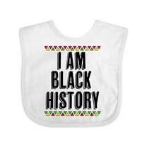 Inktastic I Am Black History Month Boys or Girls Baby Bib