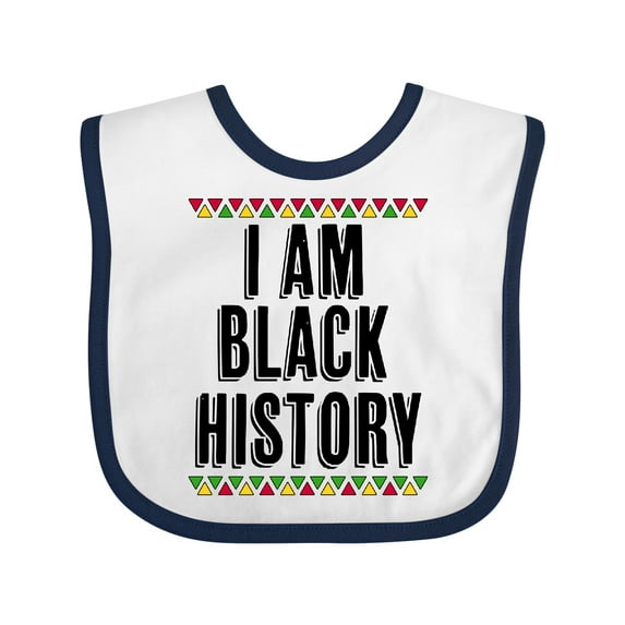 Inktastic I Am Black History Month Boys or Girls Baby Bib