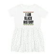 thumbnail image 1 of Inktastic I Am Black History Month Girls Toddler Dress, 1 of 5