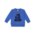 thumbnail image 1 of Inktastic I Am Black History Month Toddler Sweatshirt, 1 of 4