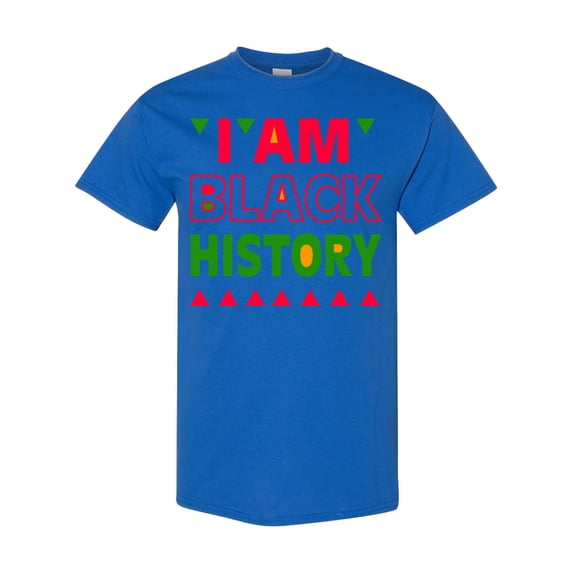 Inktastic I Am Black History T-Shirt