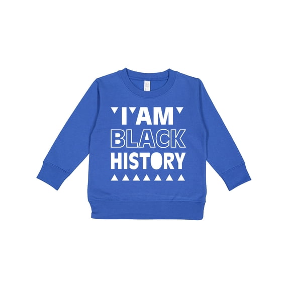 Inktastic I Am Black History Toddler Sweatshirt
