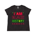 thumbnail image 1 of Inktastic I Am Black History Women's Plus Size T-Shirt, 1 of 5