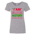 thumbnail image 1 of Inktastic I Am Black History Women's T-Shirt, 1 of 5