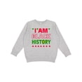 thumbnail image 1 of Inktastic I Am Black History Youth Sweatshirt, 1 of 4