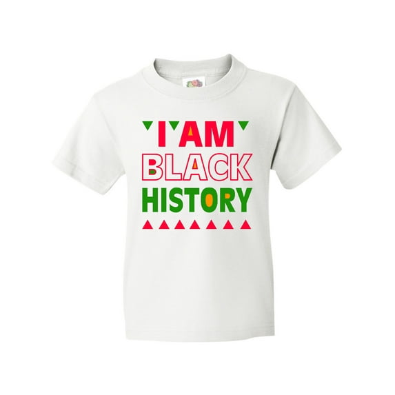 Inktastic I Am Black History Youth T-Shirt