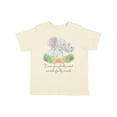 thumbnail image 1 of Inktastic I Am Fearfully and Wonderfully Made Cute Elephants Boys or Girls Toddler T-Shirt, 1 of 5