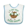 thumbnail image 1 of Inktastic I Am One Smart Cookie Boys or Girls Baby Bib, 1 of 4