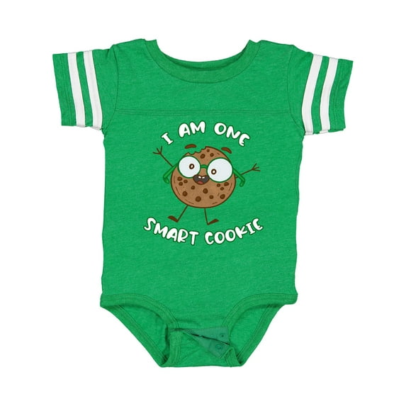 Inktastic I Am One Smart Cookie Boys or Girls Baby Bodysuit
