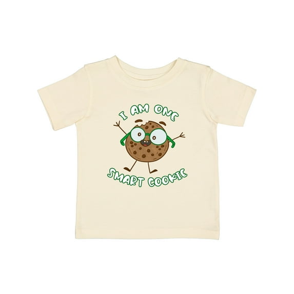 Inktastic I Am One Smart Cookie Boys or Girls Baby T-Shirt