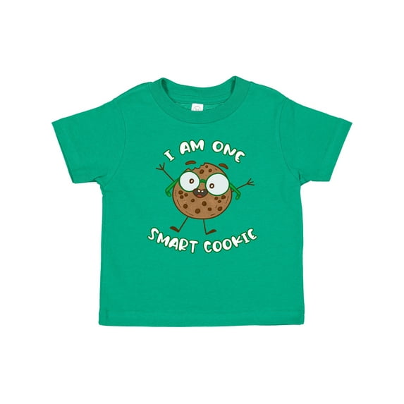 Inktastic I Am One Smart Cookie Boys or Girls Baby T-Shirt