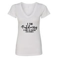 thumbnail image 1 of Inktastic I Am Outdoorsy. I Like to Drink on Patios. Women's V-Neck T-Shirt, 1 of 5