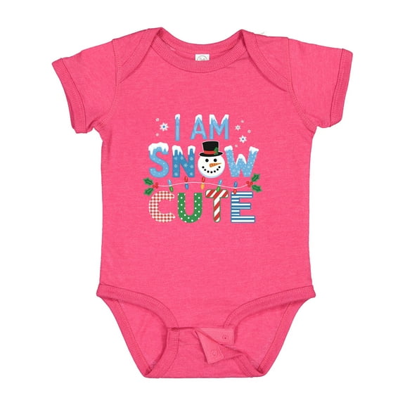 Inktastic I Am Snow Cute Boys or Girls Baby Bodysuit