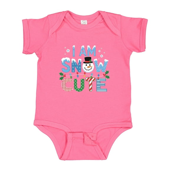 Inktastic I Am Snow Cute Boys or Girls Baby Bodysuit