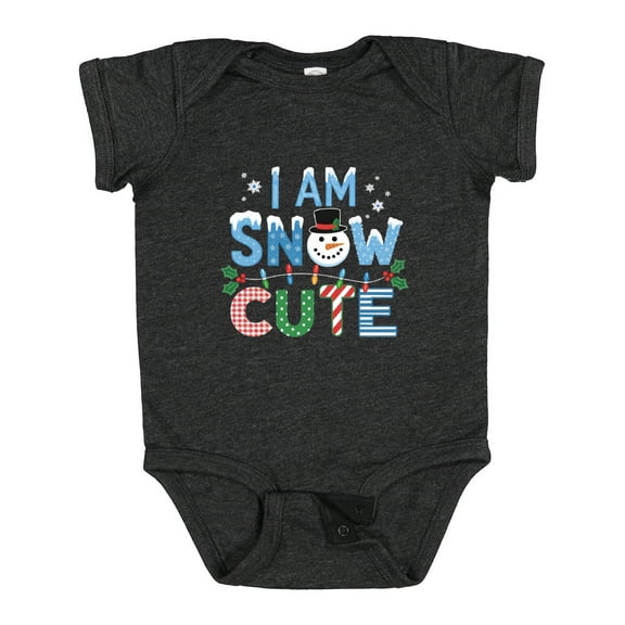 Inktastic I Am Snow Cute Boys or Girls Baby Bodysuit