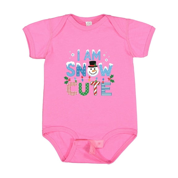 Inktastic I Am Snow Cute Boys or Girls Baby Bodysuit