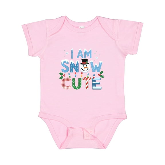 Inktastic I Am Snow Cute Boys or Girls Baby Bodysuit