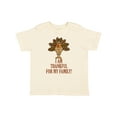 thumbnail image 1 of Inktastic I Am Thankful for My Family Turkey Thanksgiving Boys or Girls Toddler T-Shirt, 1 of 5