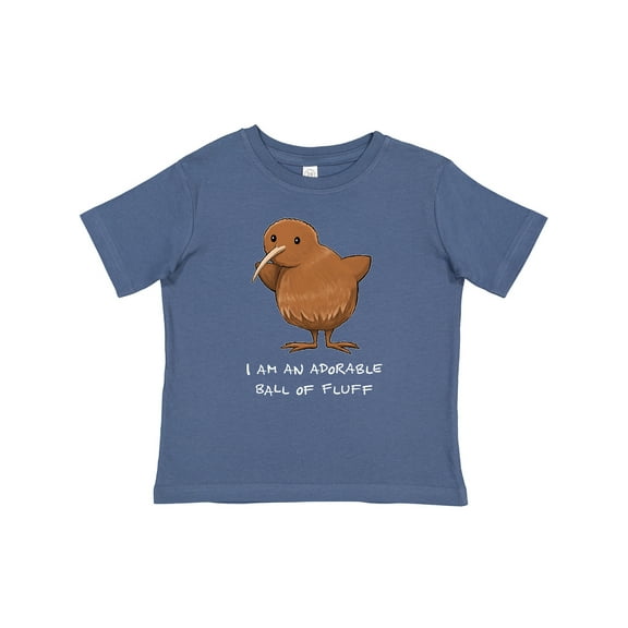 Inktastic I Am an Adorable Ball of Fluff Cute Kiwi Bird Boys or Girls Baby T-Shirt