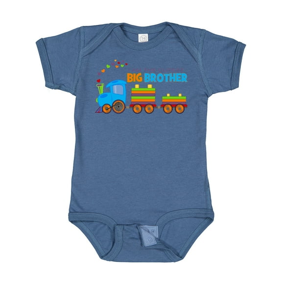 Inktastic I Am the Cutest Big Brother - Train Boys Baby Bodysuit