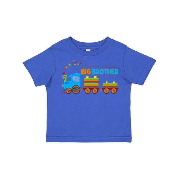 Inktastic I Am the Cutest Big Brother Train Boys Toddler T-Shirt