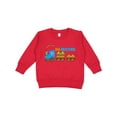 thumbnail image 1 of Inktastic I Am the Cutest Big Brother Train Toddler Sweatshirt, 1 of 4