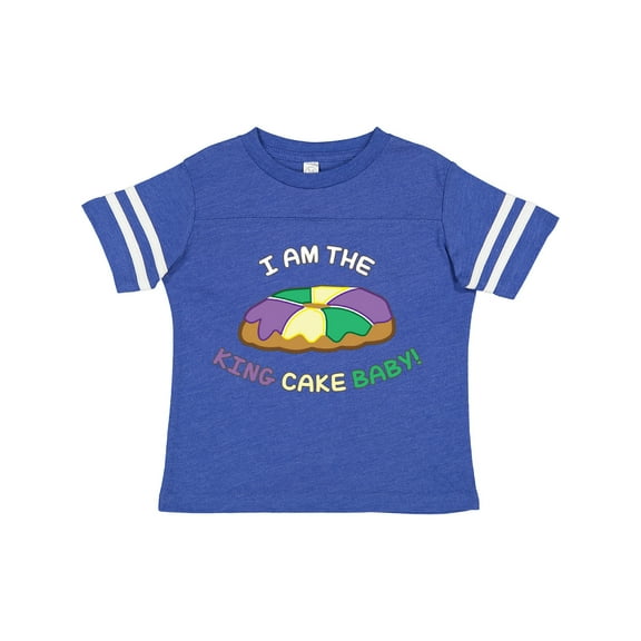 Inktastic I Am the King Cake Baby Boys or Girls Toddler T-Shirt