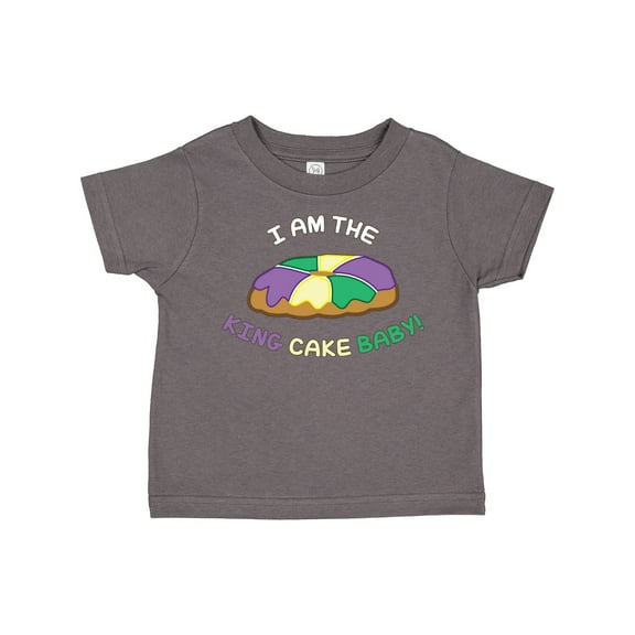 Inktastic I Am the King Cake Baby Boys or Girls Toddler T-Shirt