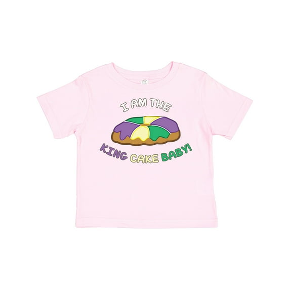Inktastic I Am the King Cake Baby Boys or Girls Toddler T-Shirt