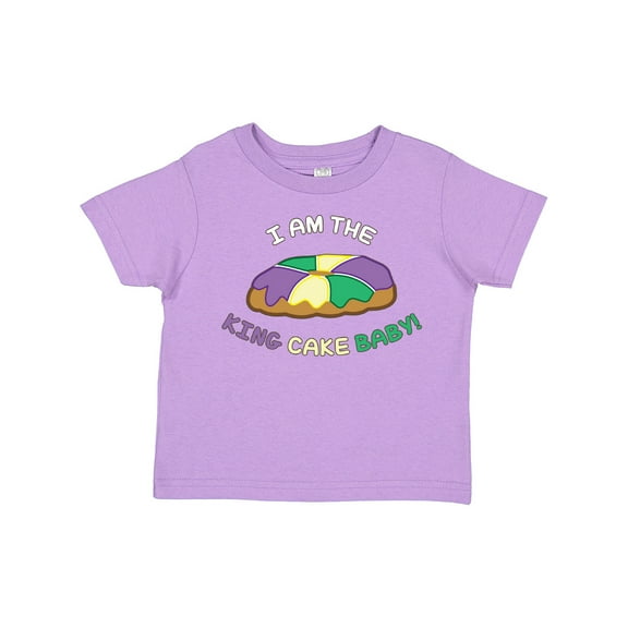 Inktastic I Am the King Cake Baby Boys or Girls Toddler T-Shirt