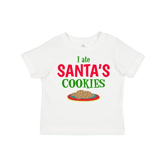 Inktastic I Ate Santas Cookies Boys or Girls Toddler T-Shirt