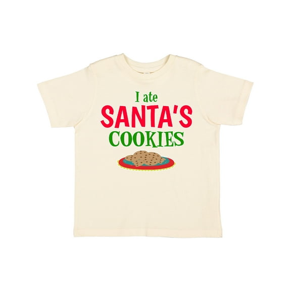 Inktastic I Ate Santas Cookies Boys or Girls Toddler T-Shirt