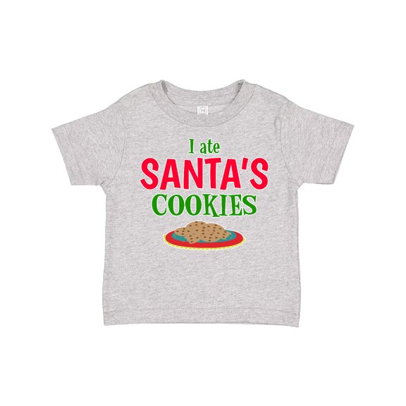 Inktastic I Ate Santas Cookies Boys or Girls Toddler T-Shirt