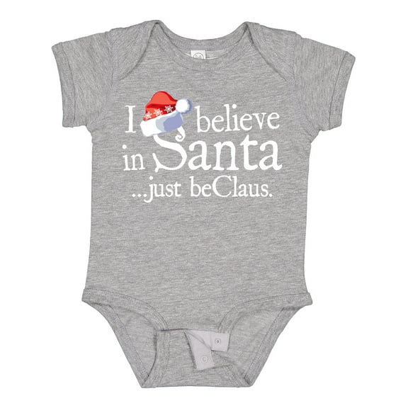 Inktastic I Believe in Santa 2 Boys or Girls Baby Bodysuit