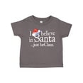thumbnail image 1 of Inktastic I Believe In Santa 2 Boys or Girls Toddler T-Shirt, 1 of 5