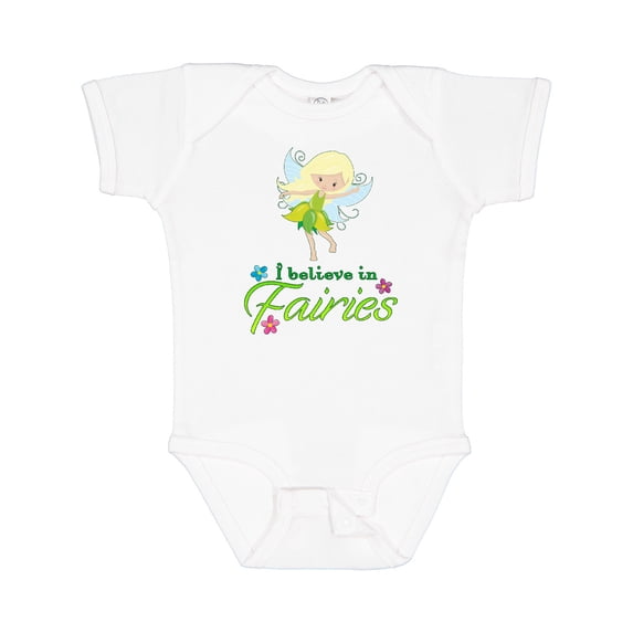 Inktastic I Believe in Fairies Boys or Girls Baby Bodysuit