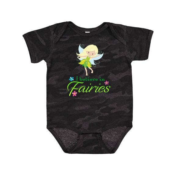 Inktastic I Believe in Fairies Boys or Girls Baby Bodysuit
