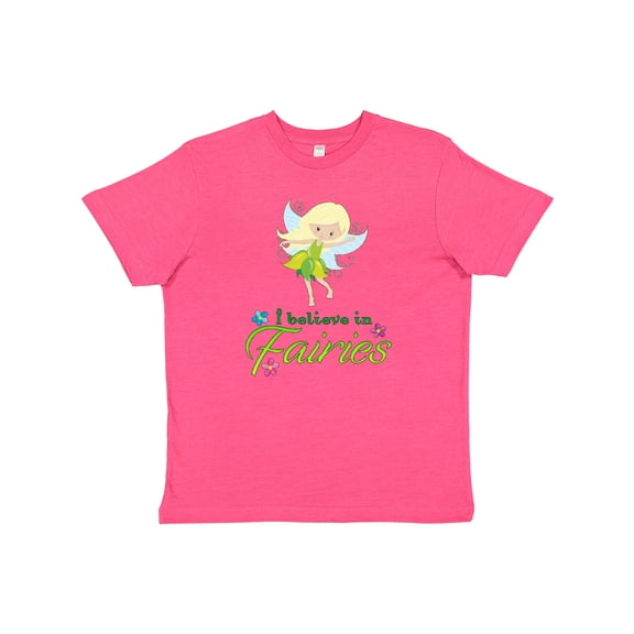 Inktastic I Believe in Fairies Youth T-Shirt