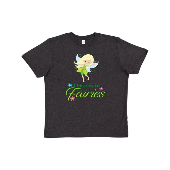 Inktastic I Believe in Fairies Youth T-Shirt