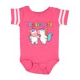 thumbnail image 1 of Inktastic I Believe in You Cute Rainbow Unicorns Boys or Girls Baby Bodysuit, 1 of 5