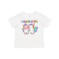 thumbnail image 1 of Inktastic I Believe in You Cute Rainbow Unicorns Boys or Girls Baby T-Shirt, 1 of 5