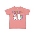 thumbnail image 1 of Inktastic I Believe in You Cute Rainbow Unicorns Boys or Girls Toddler T-Shirt, 1 of 5