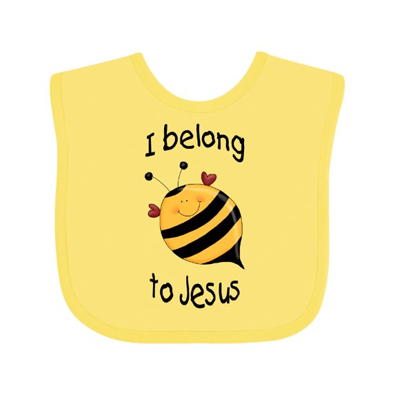 Inktastic I Belong to Jesus Boys or Girls Baby Bib
