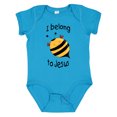 thumbnail image 1 of Inktastic I Belong to Jesus Boys or Girls Baby Bodysuit, 1 of 5