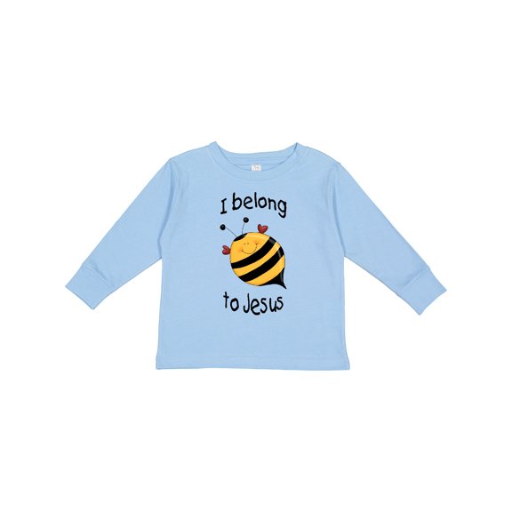 Inktastic I Belong to Jesus Boys or Girls Long Sleeve Toddler T-Shirt