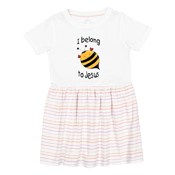 Inktastic I Belong to Jesus Girls Toddler Dress