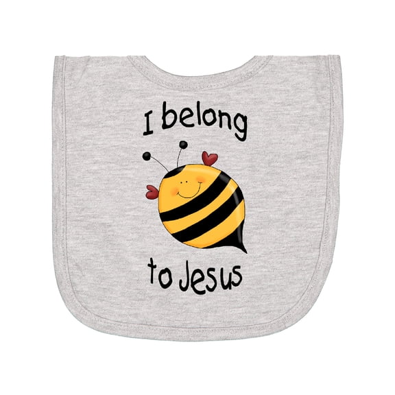 Inktastic I Belong to Jesus Newborn Bib